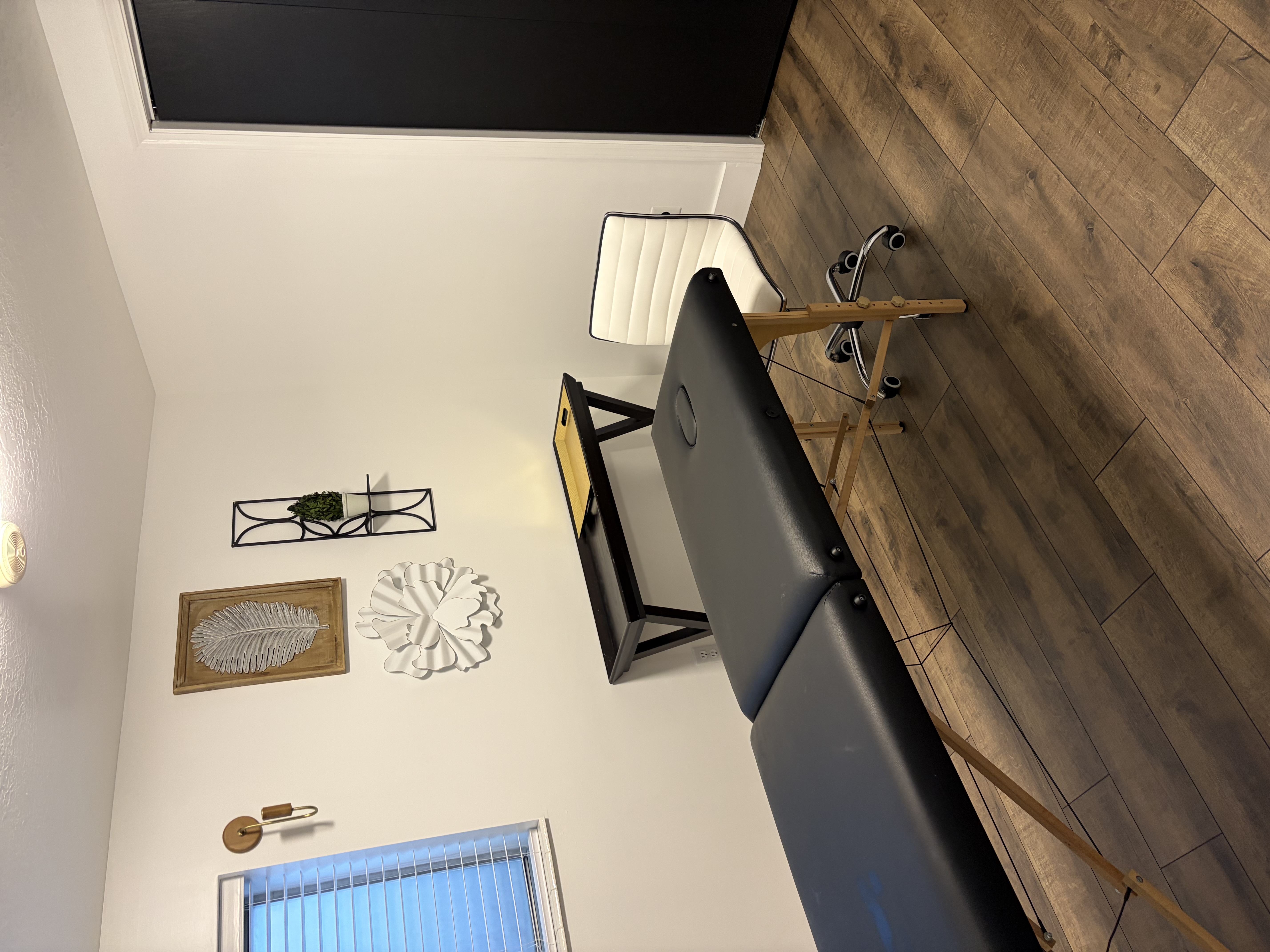 Modern kitchen and dining area